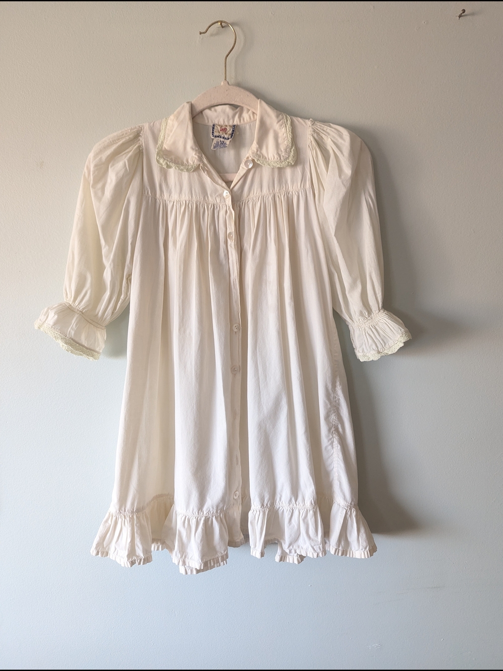 Vintage April Cornell, Cornelloki Girls Dress/Nightgown